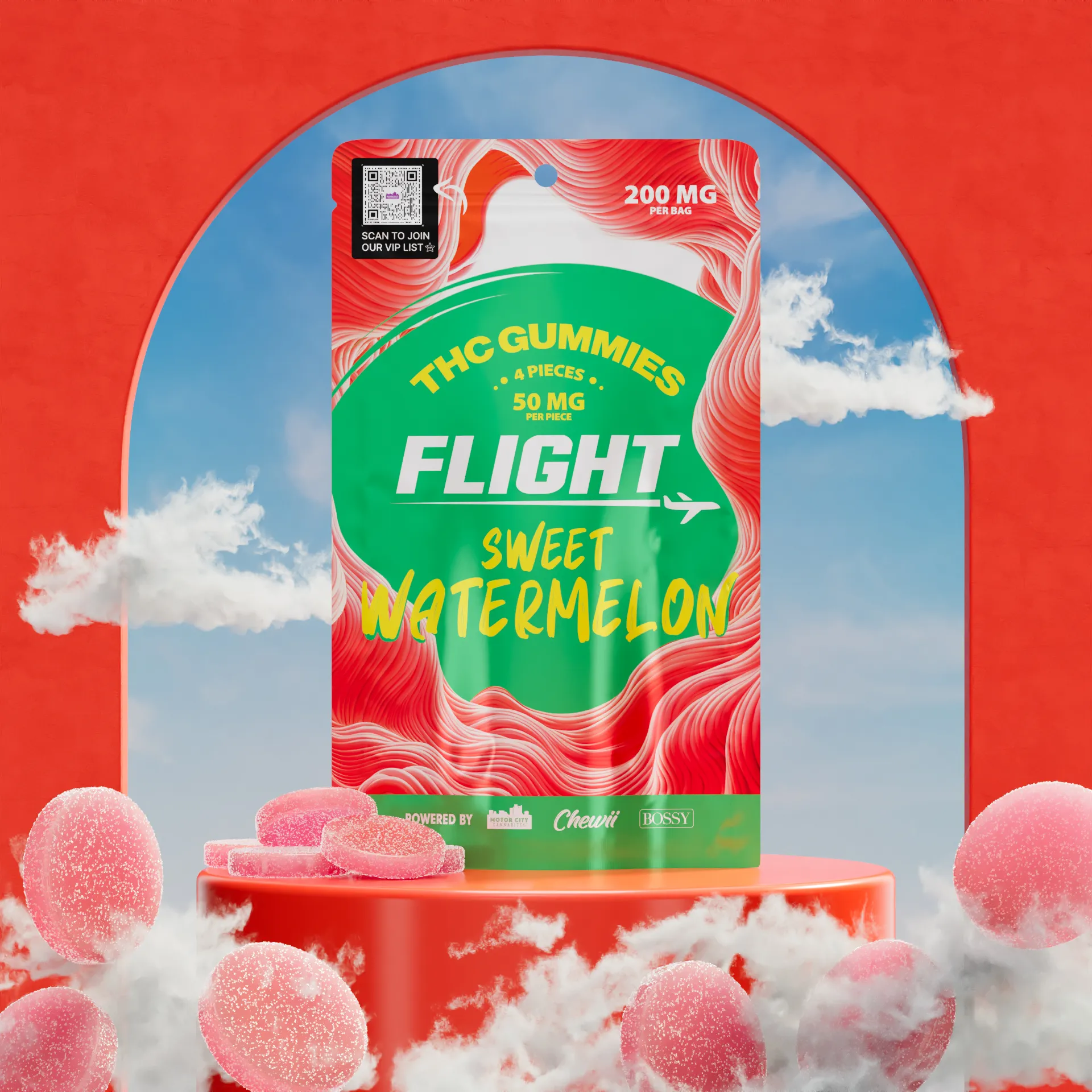 Sweet Watermelon Gummies
