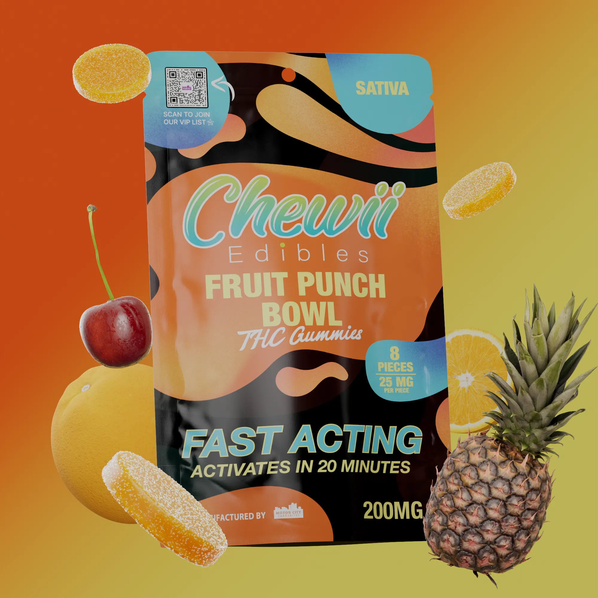 Fruit Punch Bowl Gummies (S)