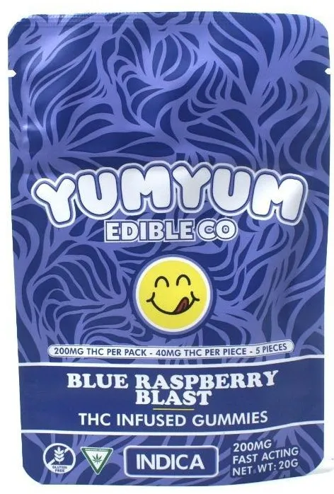 Blue Raspberry Blast Gummies (I)