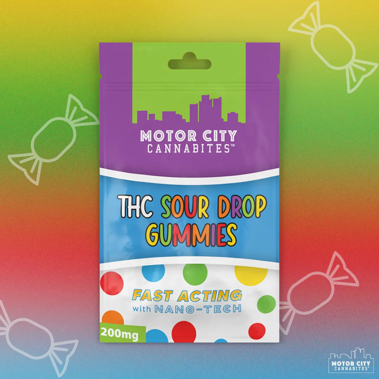 Sour Drop Gummies