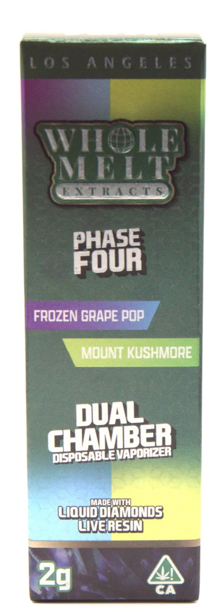 Frozen Grape Pop (I) + Mount Kushmore (I)