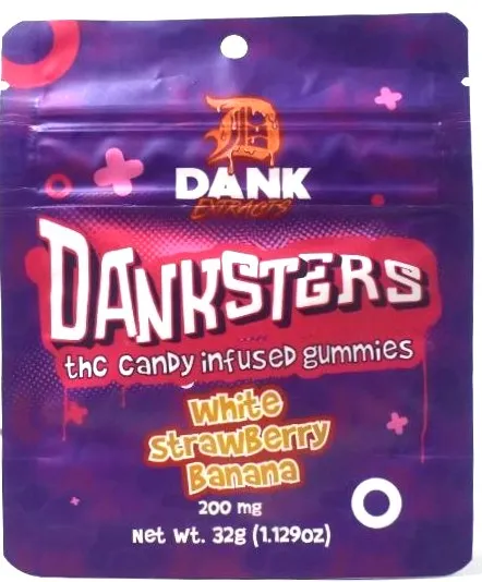 White Strawberry Banana Gummies