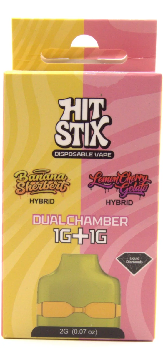 Banana Sherbet (H) + Lemon Cherry Gelato (H)