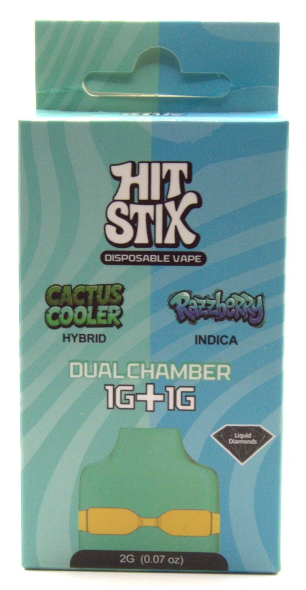 Cactus Cooler (H) + Razzberry (I)