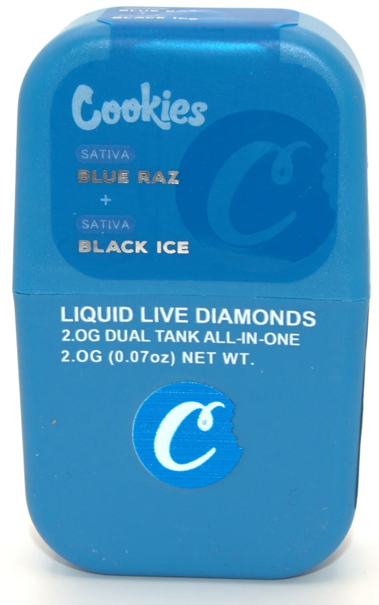 Blue Raz (S) + Black Ice (S)
