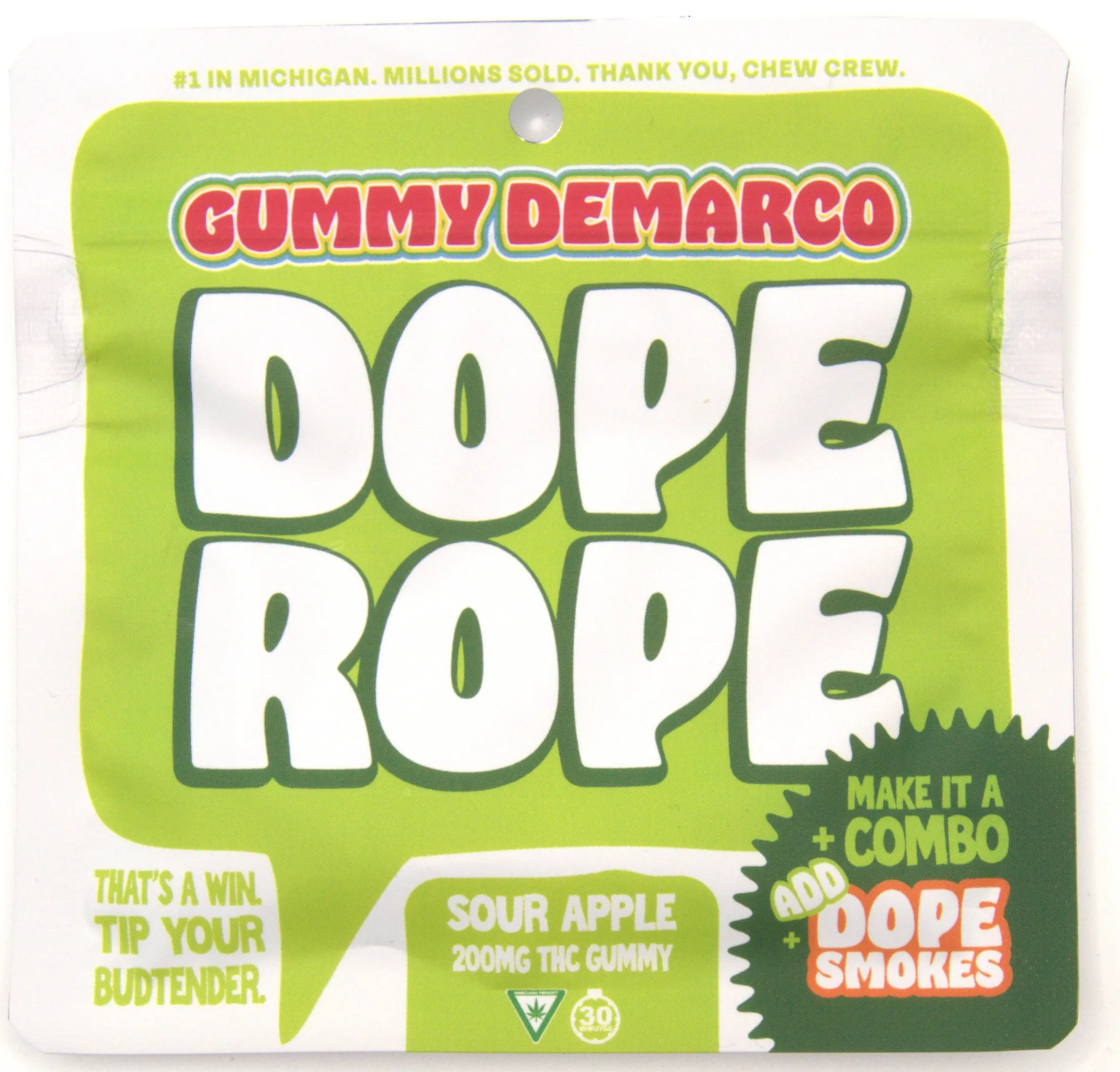 Sour Apple Smash Gummies