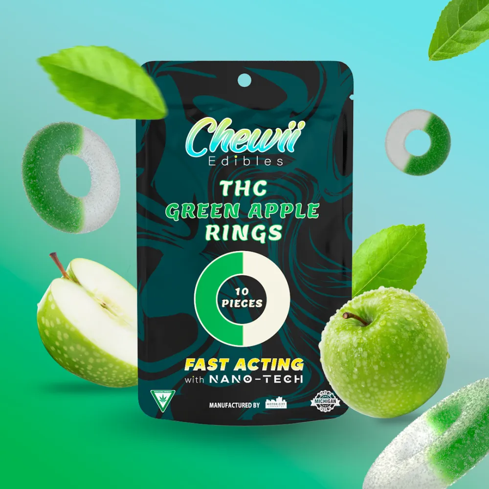Green Apple Ring Gummies