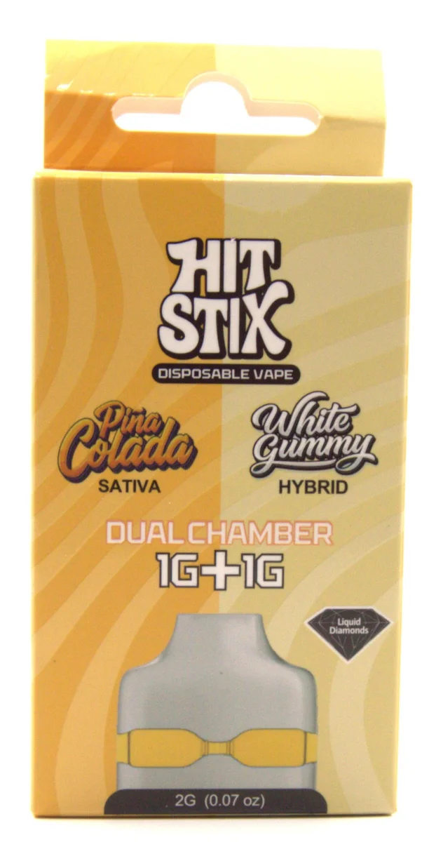 Pina Colada (S) + White Gummy (H)