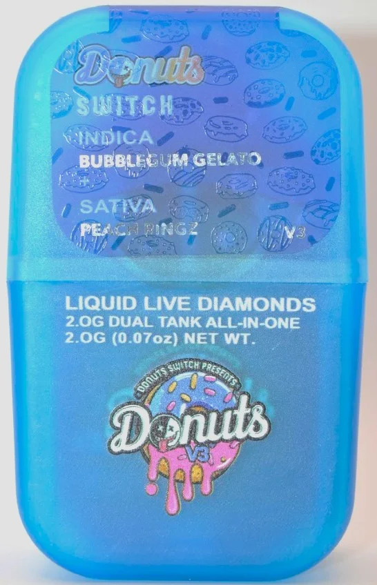 Bubblegum Gelato (I) + Peach Ringz (S)