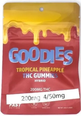 Tropical Pineapple Gummies (H)
